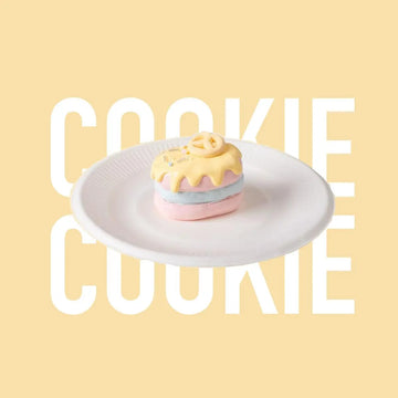 White Chocolate Sandwich Cookie Squishy Toy