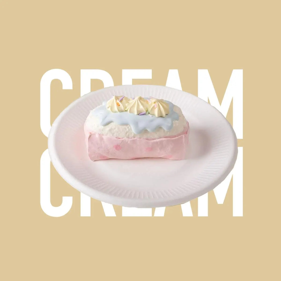 Creamy Tree Cream Bar Cake Squishy Toy