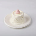 Creamy Tree Elodie Pink Strawberry Cake Squishy Toy front view