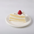 front view of Creamy Tree Strawberry Chocolate Crumble Cake Squishy Toy