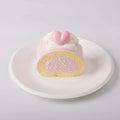 front view of Creamy Tree Heart Angel Roll Squishy Toy