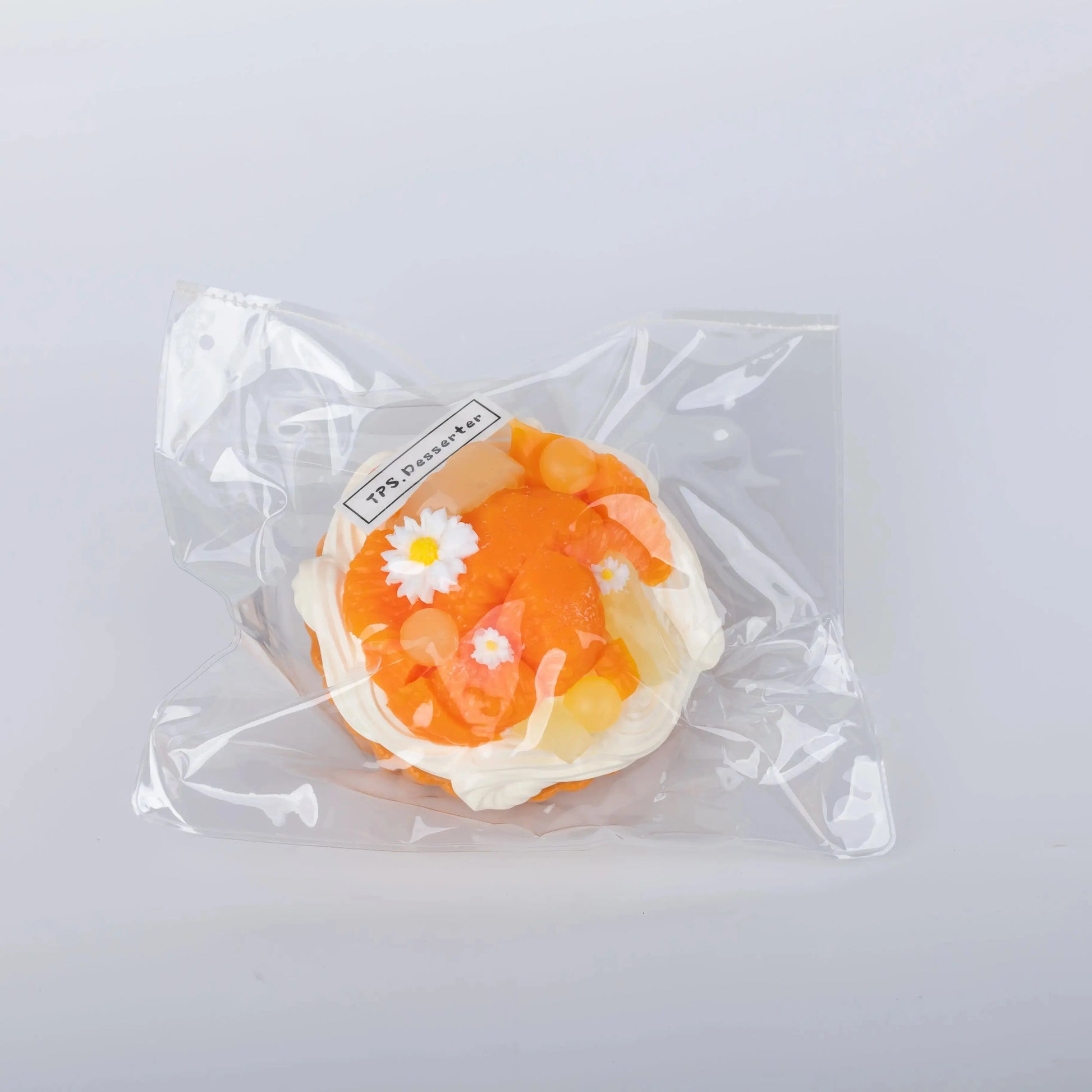 Creamy Tree Orange Tart food squishy front view