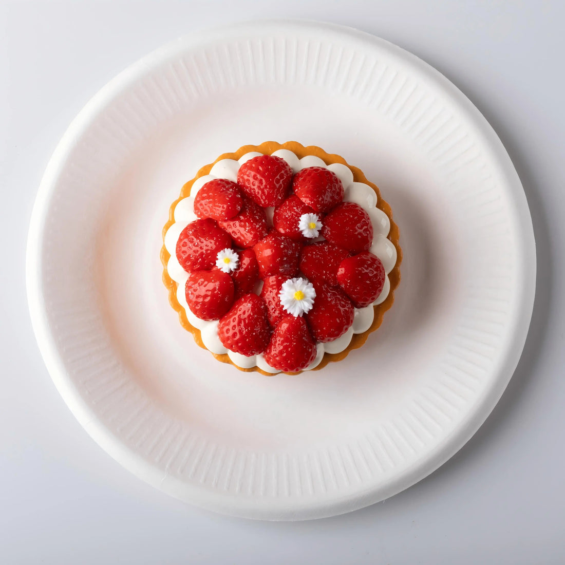 Creamy Tree Sweet Strawberry Tart Food Squishy Toys