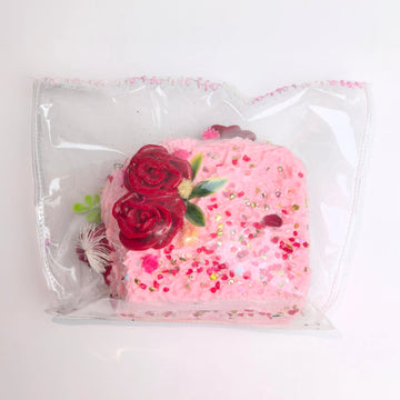 Creamy Tree rose toast squishy toy