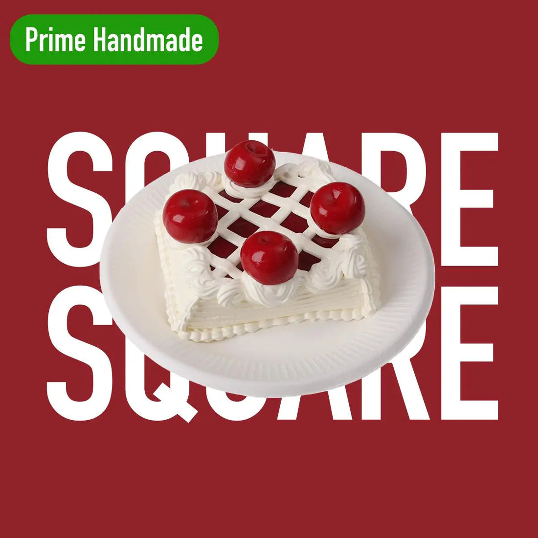 Creamy Tree Sheryl Cherry Cake Squishy Toy