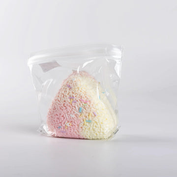 Creamy Tree white and pink rice ball squishy toy