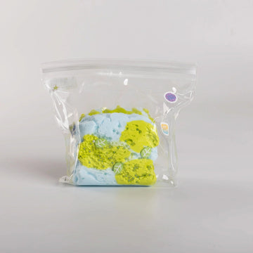 Creamy Tree green and blue mini toast squishy toy