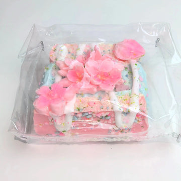 Creamy Tree Sakura Toast Squishy Toy