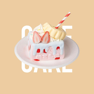 Strawberry Cream Toast Squishy Toy