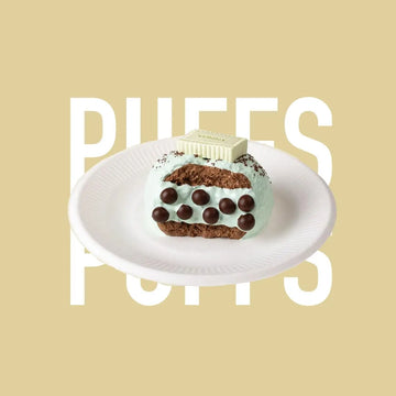 ミントチョコレートシュークリームスクイーズおもちゃ