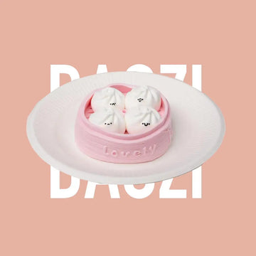 Creamy Tree Pink Xiaolongbao Squishy Toy 