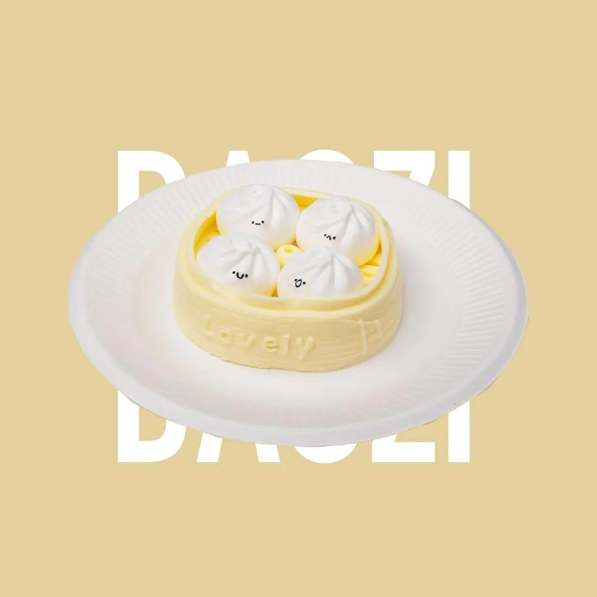 Creamy Tree Yellow Xiaolongbao Squishy Toy