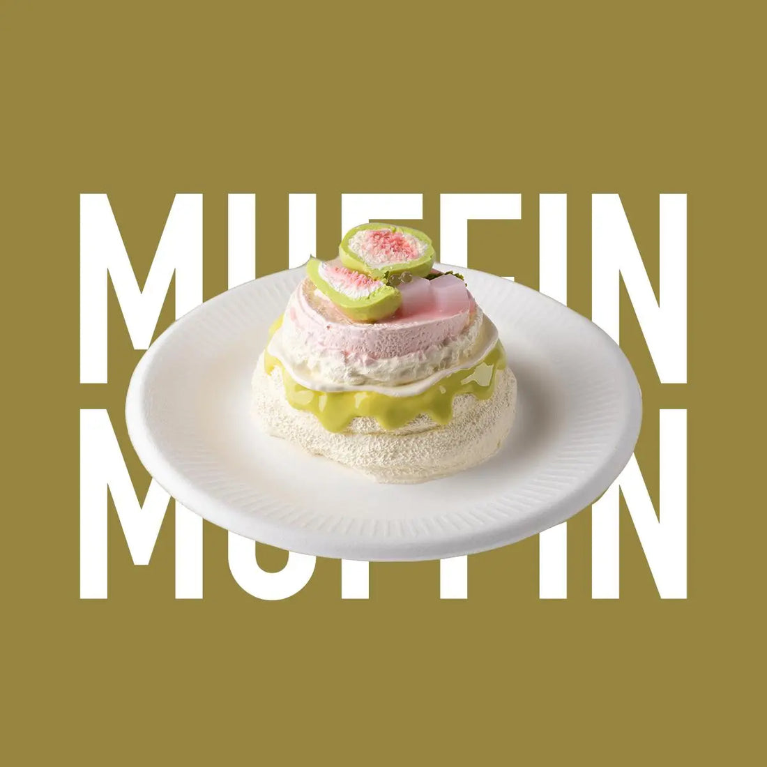 Creamy Tree Fig Muffin Food Squishy Toys