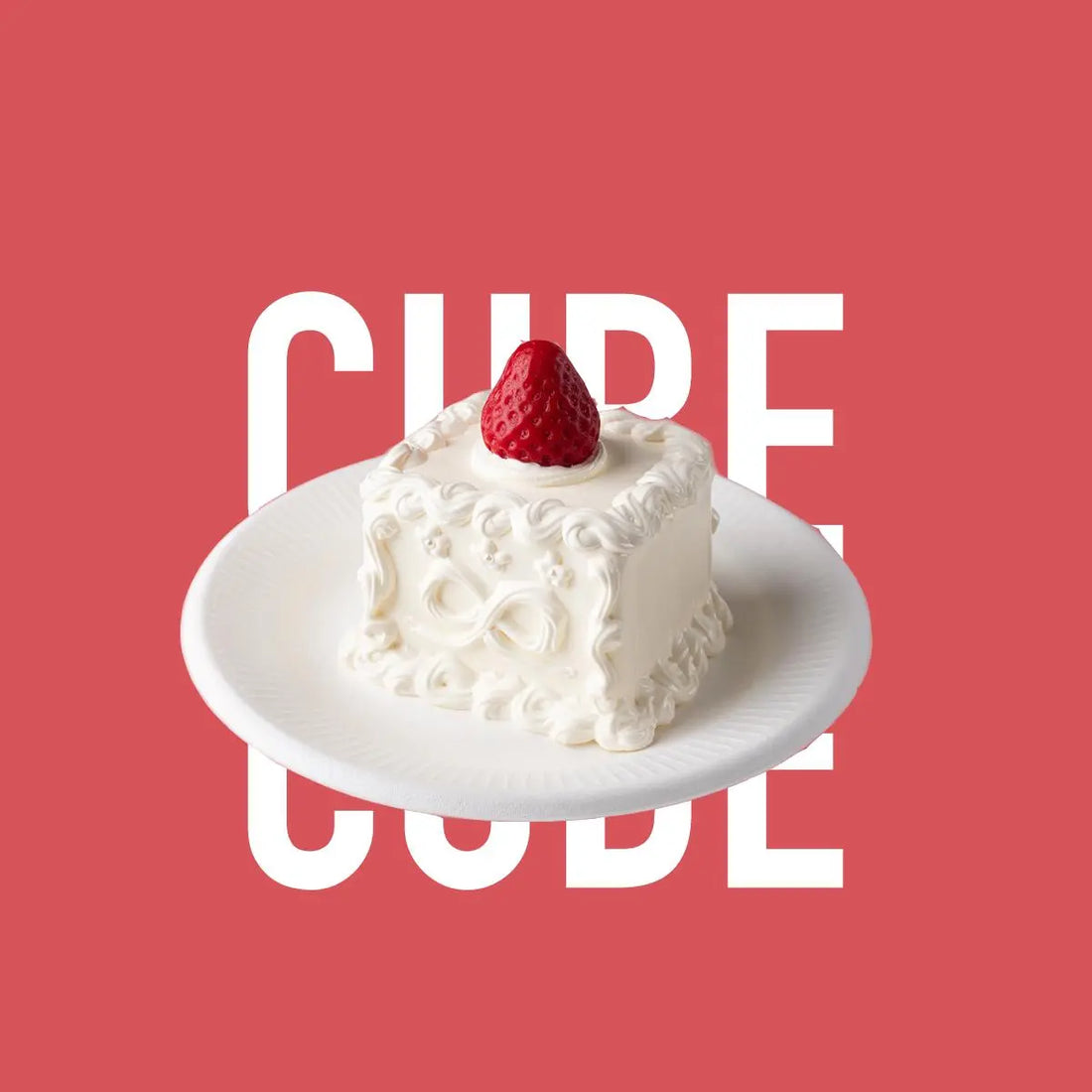 Creamy Tree Berry Cream Cube Food Squishy Toys