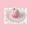 Creamy Tree P-Pink Cupcake Squishy Toy