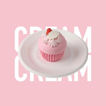 Creamy Tree P-Pink Cupcake Squishy Toy