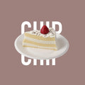 Creamy Tree Strawberry Chocolate Crumble Cake Squishy Toy