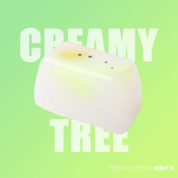 【新作】【CT217】【クリーム粘土】マスカットプリン スクイーズ