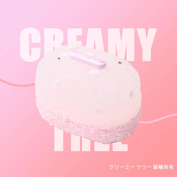 【CT205】【クリーム粘土】ピンクせんべい スクイーズ