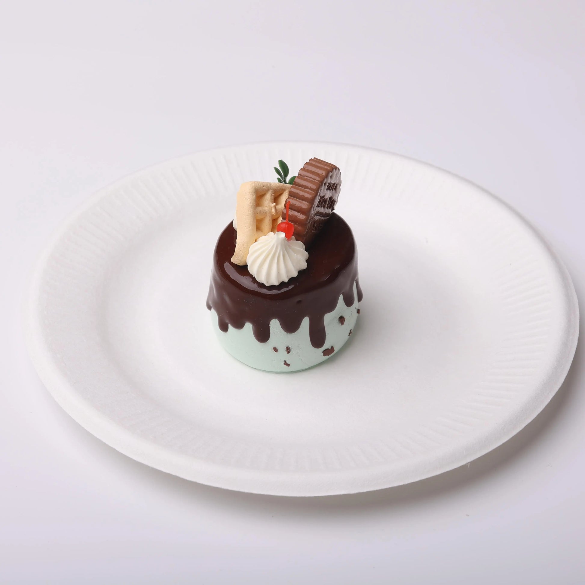 Mint Chocolate Mini Cake Squishy Toy CREAMY TREE