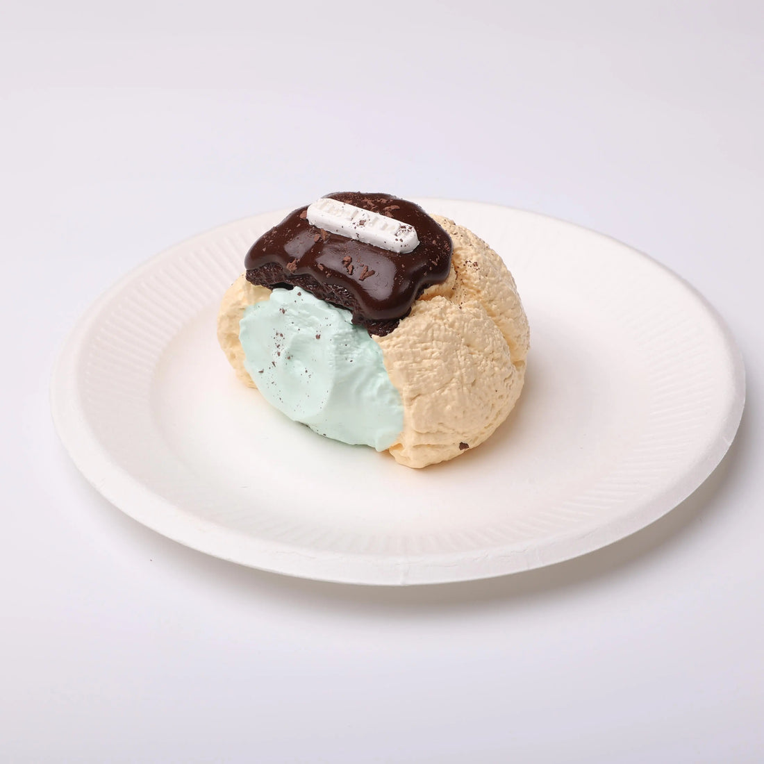 【CT208】Mint Chocolate Sauce Cream Puff Squishy Toy