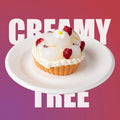 Lychee Tart Squishy Toy CREAMY TREE