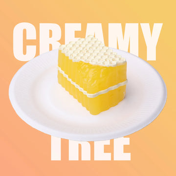 Honeycomb Cake Squishy Toy CREAMY TREE