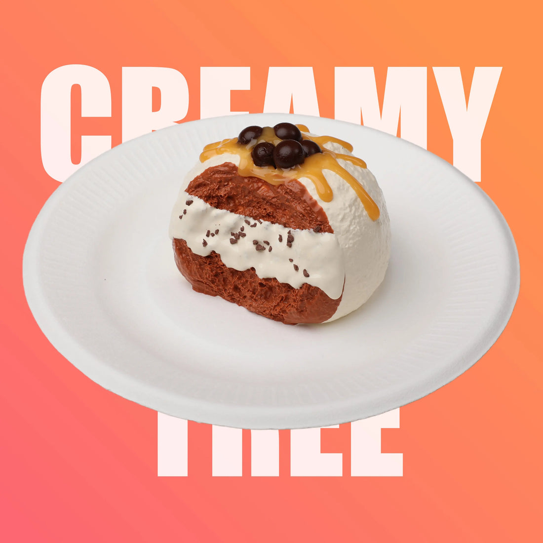 White Chocolate Cream Squeeze Toy CREAMY TREE