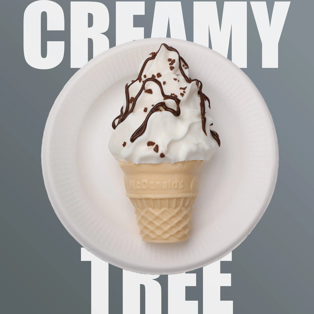 Chocolate Ice Cream Cone Squishy Toy CREAMY TREE