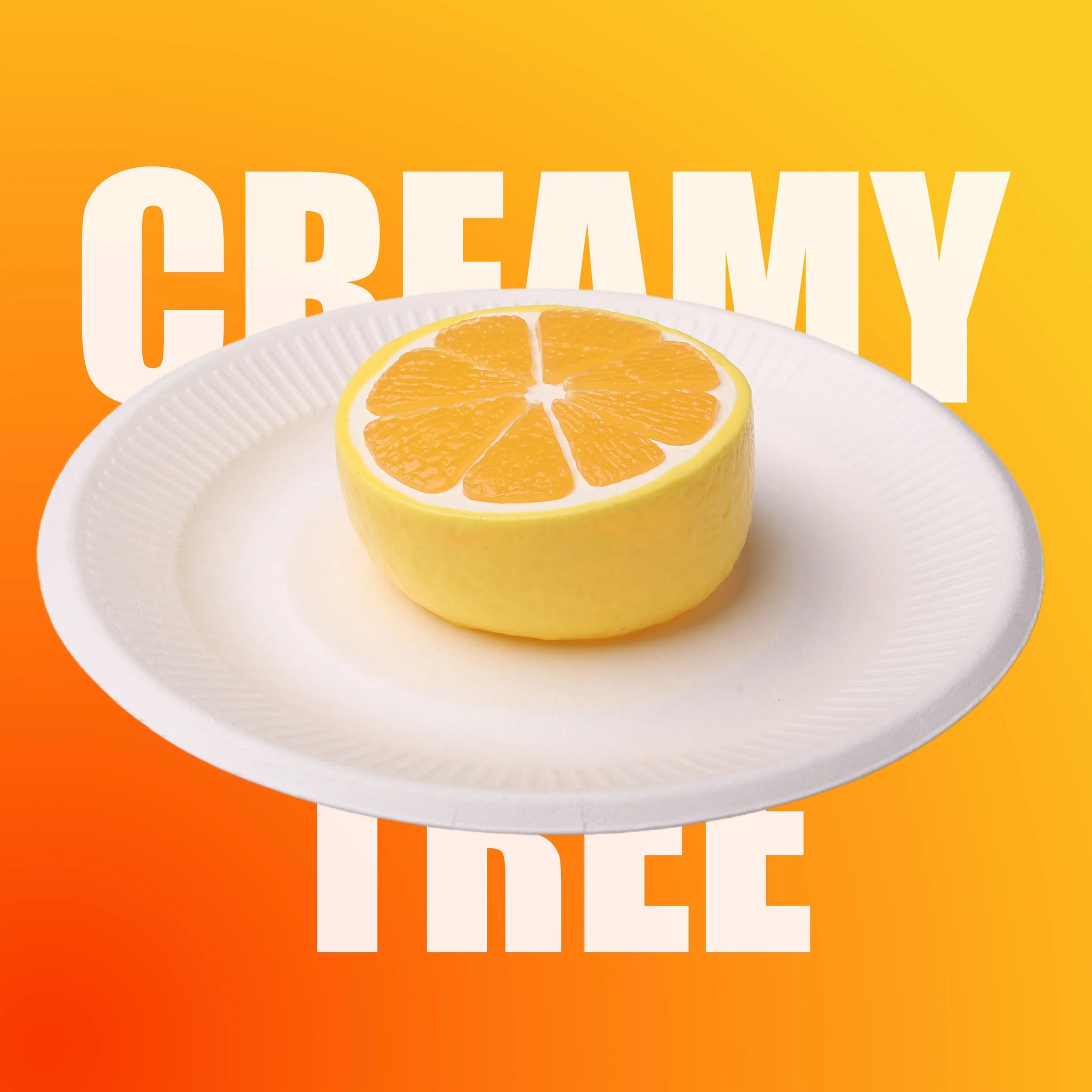 (Pre-order: Ships in seven days)Lemon Squishy Toy CREAMY TREE