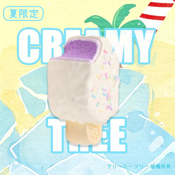 【Presale】【CT280】Taro Puree White Chocolate Ice Pop Squishy Toy CREAMY TREE
