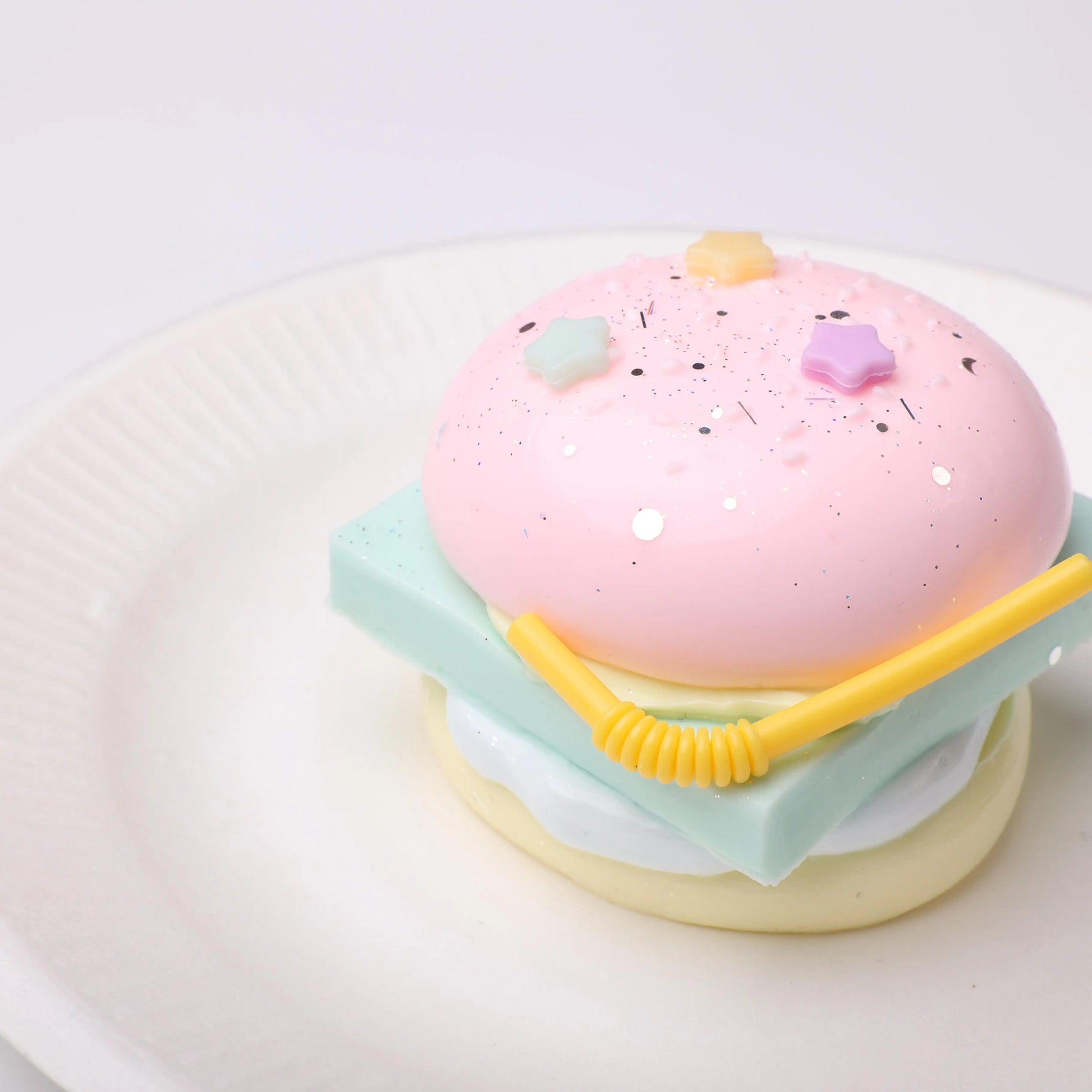 【CT210】Spring Day Burger Squishy Toy CREAMY TREE