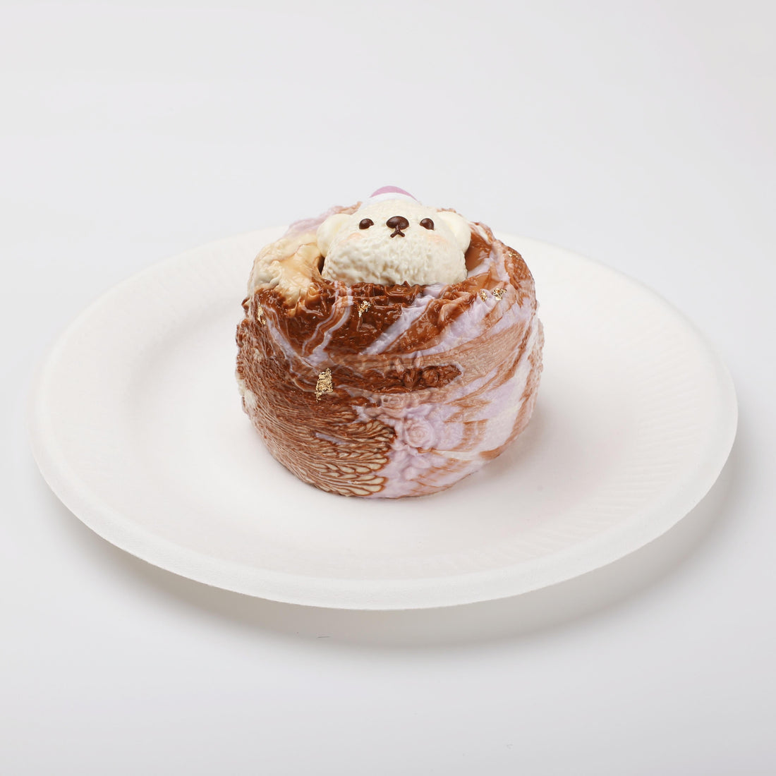 【CT259】Bear Latte Art Cake Squishy Toy CREAMY TREE