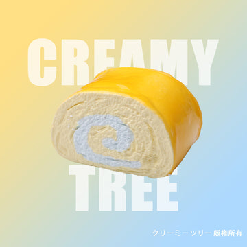 【CT224】Blue Swiss Roll Squishy Toy CREAMY TREE