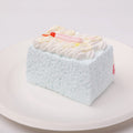 【CT226】Blue Striped Square Cake Squishy Toy CREAMY TREE