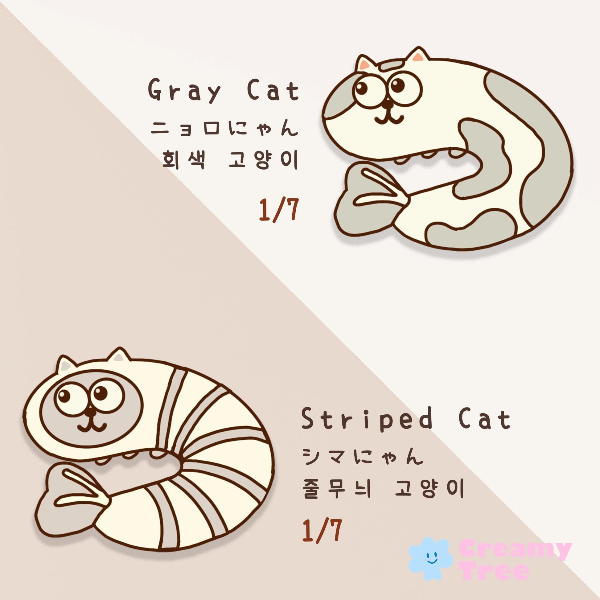 [Blind Box] Shrimeow Squishy Toy (Non-Returnable After Unboxing) CREAMY TREE