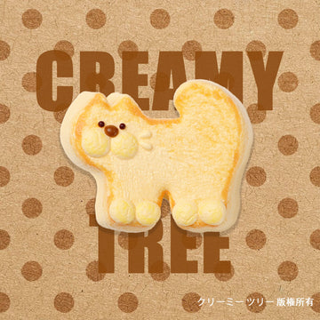 【CT287】Butter Kitten Biscuit Squishy Toy CREAMY TREE