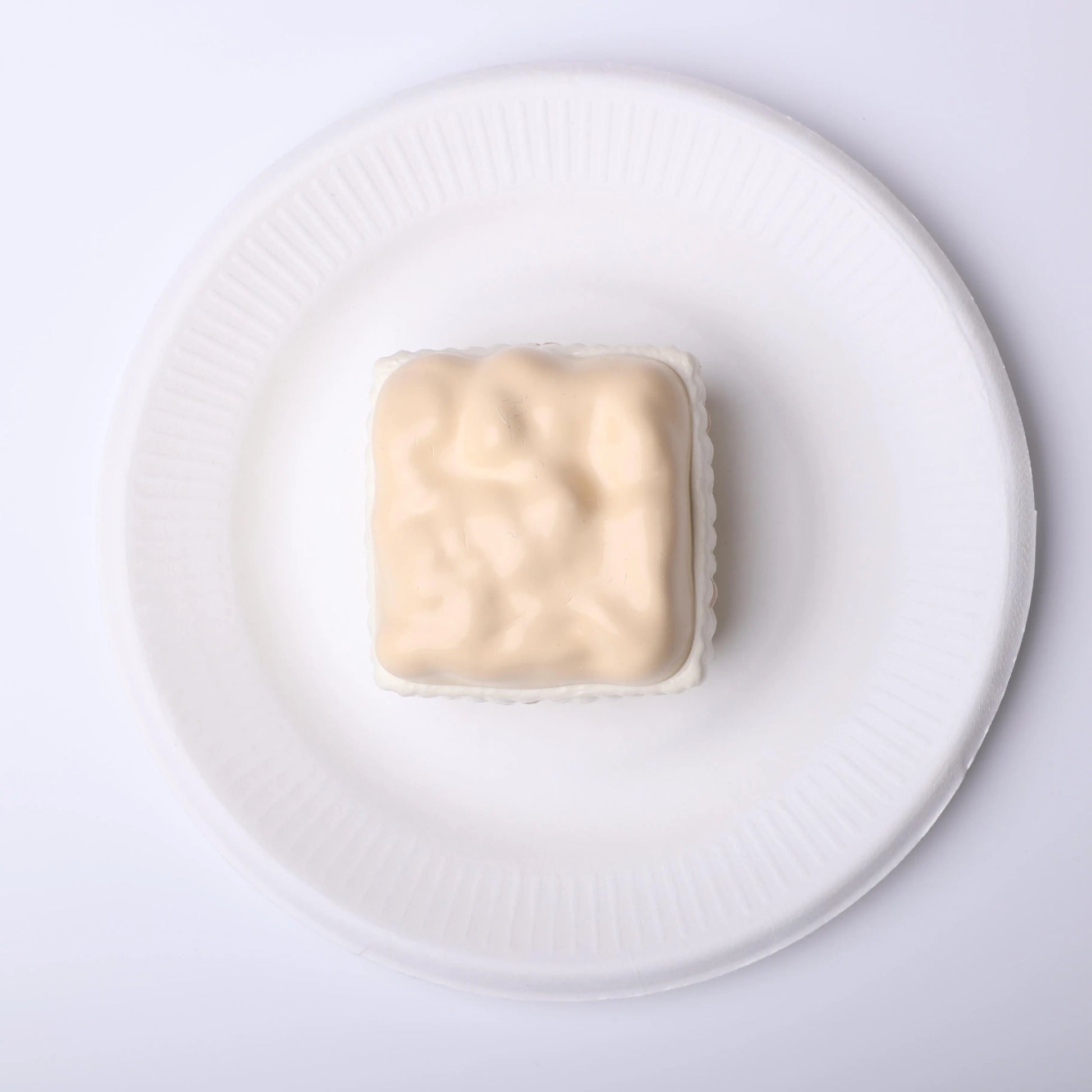 Coffee-Colored Polka Dot Ice Cream Cupcake Squishy Toy CREAMY TREE