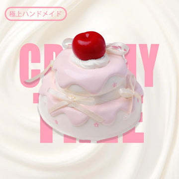 【CT244】【クリーム粘土】ミア ケーキ  スクイーズトイ 