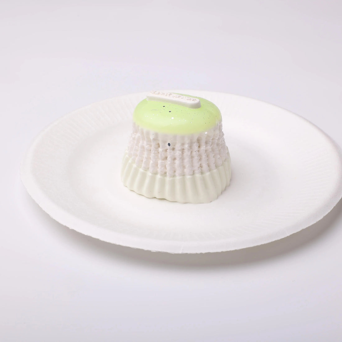 【CT214】Green Grape Canelé Cake Squishy Toy