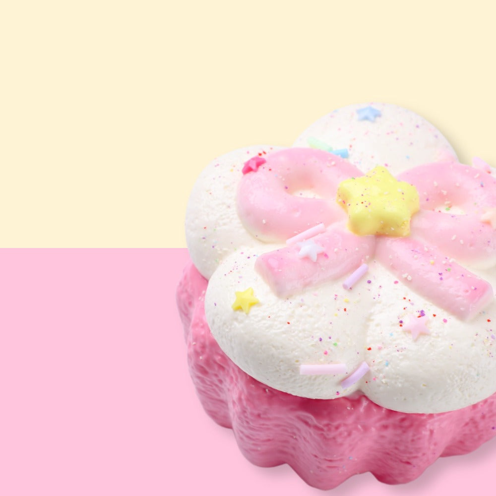 【CT291】Ribbon Flower Cream Tart Squishy Toy CREAMY TREE