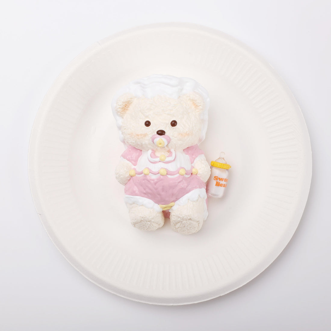 【CT263】【Hand-painted】Baby Bear Squishy Toy CREAMY TREE
