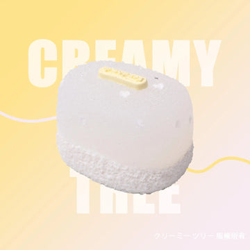 【CT207】White Rice Cracker Squishy Toy CREAMY TREE