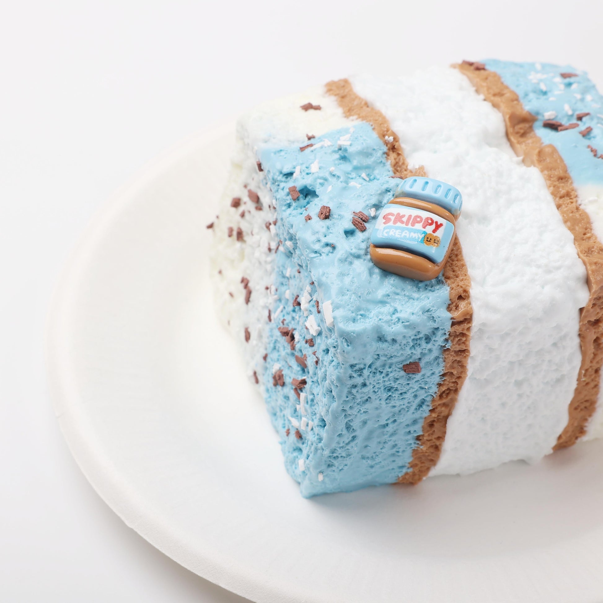 【CT256】Sea Salt Large Toast Squishy Toy CREAMY TREE