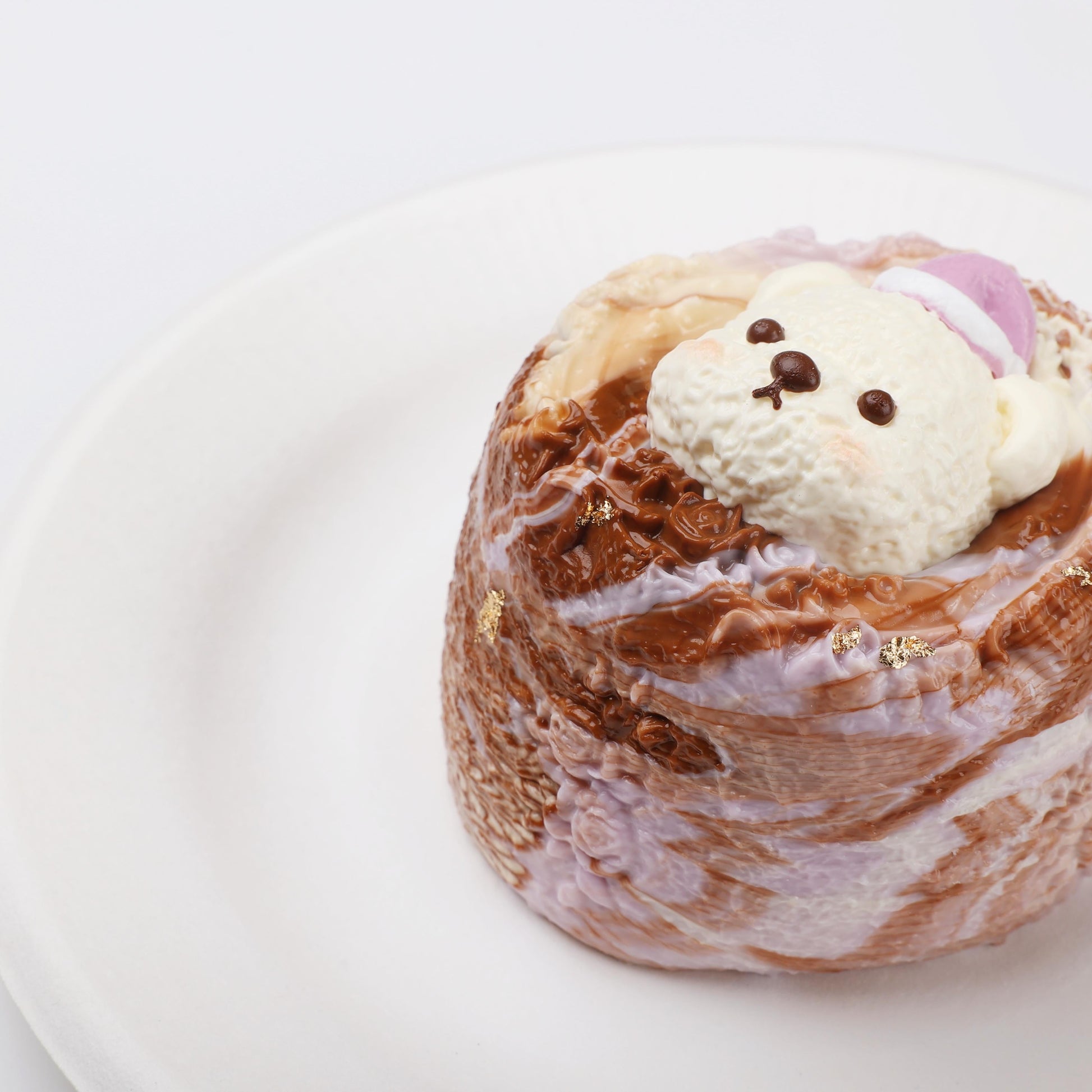 【CT259】Bear Latte Art Cake Squishy Toy CREAMY TREE