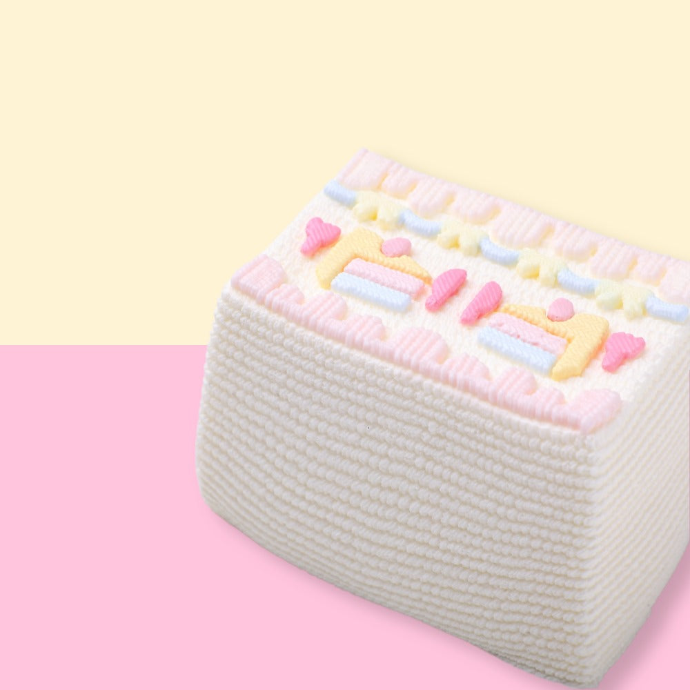 【CT292】Fair Isle Cake Squishy Toy CREAMY TREE