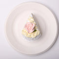 Rose White Chocolate Cake Slice Squishy Toy CREAMY TREE