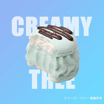 【CT221】【生クリーム】ミントチョコレートサンドパン スクイーズ
