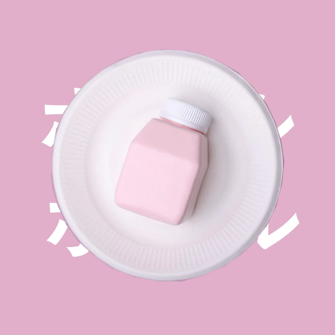 Strawberry Milk Squishy Toy CREAMY TREE