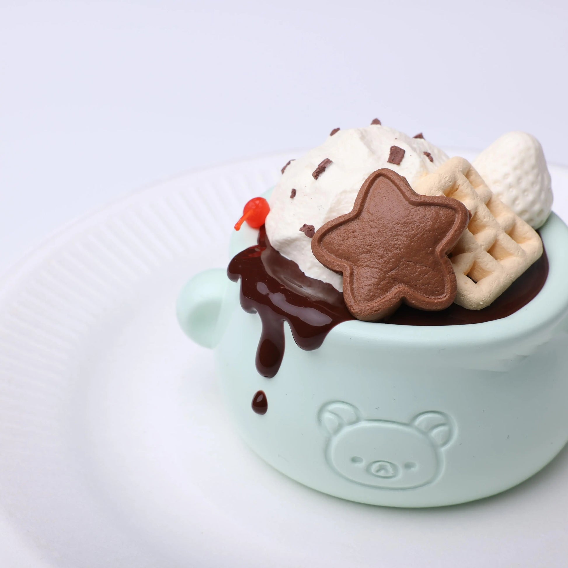 Mint Green Dessert Milk Can Squishy Toy CREAMY TREE